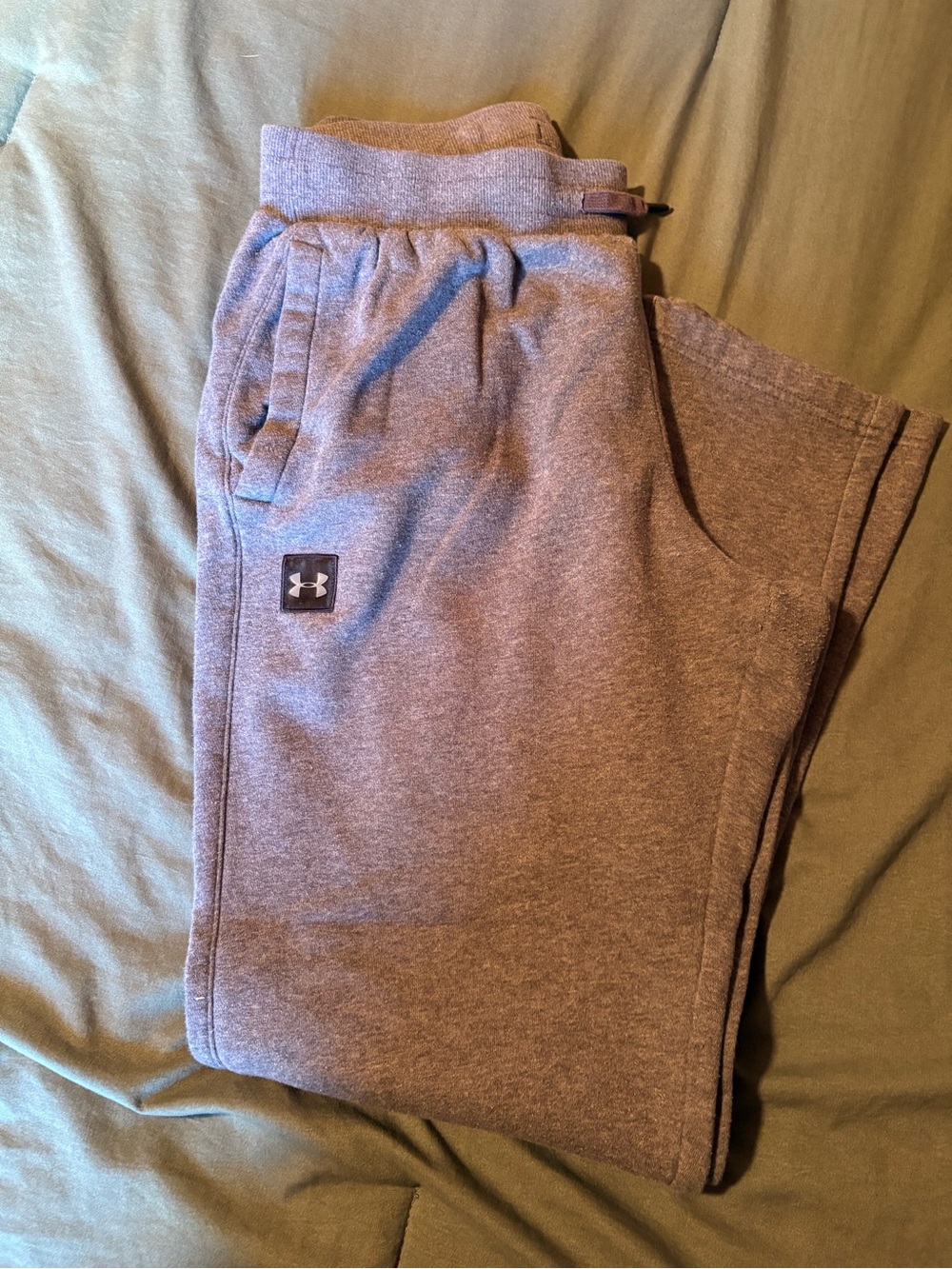 Under Armour Gray Men's Track Pants Joggers